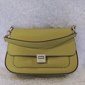 Kate Spade Phoebe Crossbody Convertible LIME SLICE gently  used